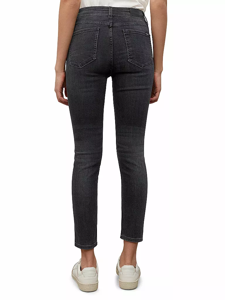 MARC O' POLO DENIM Highwaist Jeans Skinny Fit 7/8 blau
