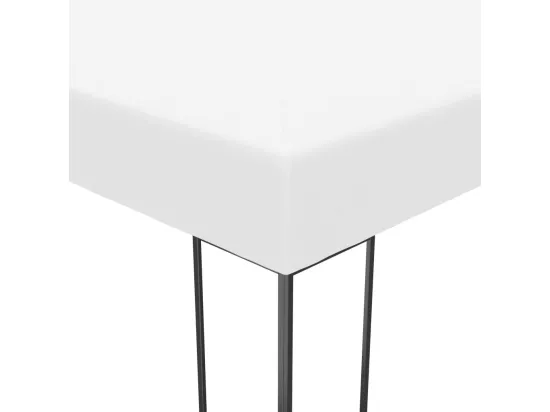 Tonnelle de jardin 3 x 3 m Blanc