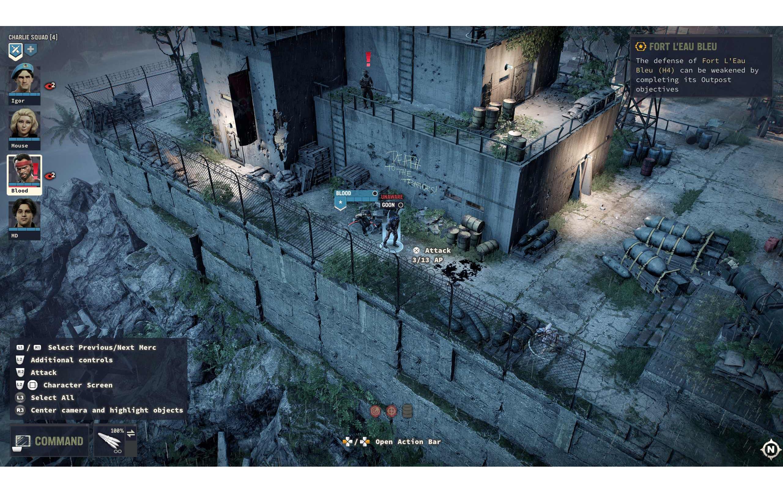Jagged Alliance 3Strategiespiel für die PlayStation 4