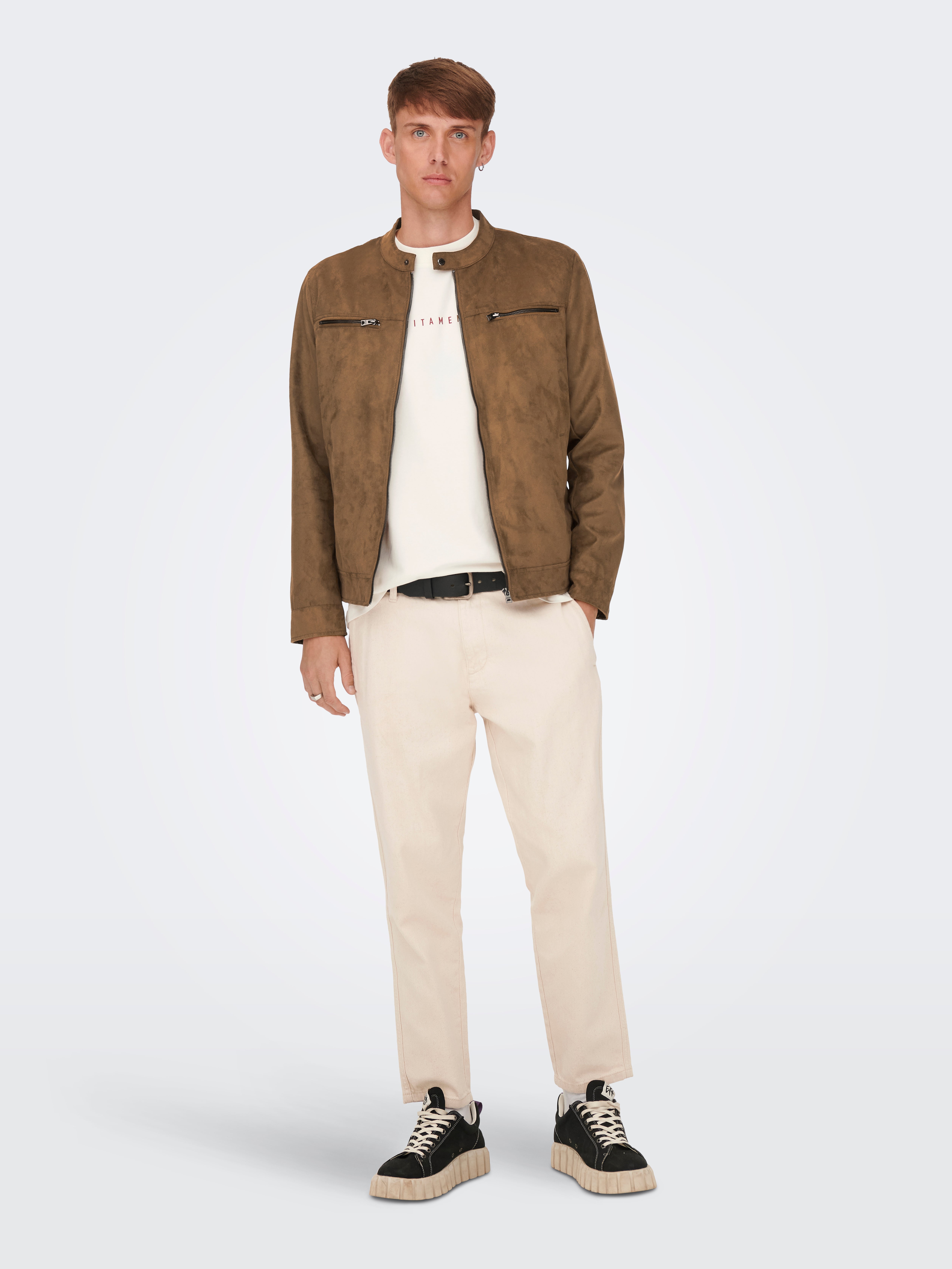 ONSWILLOW Jacke Cognac
