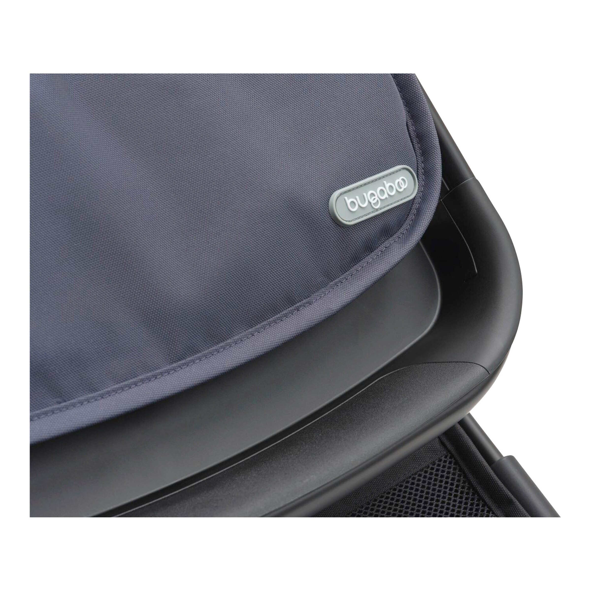 Bugaboo - Fox Cub Kombikinderwagen Trio-Set inkl. Fußsack und Getränkehalter black / stormy blue