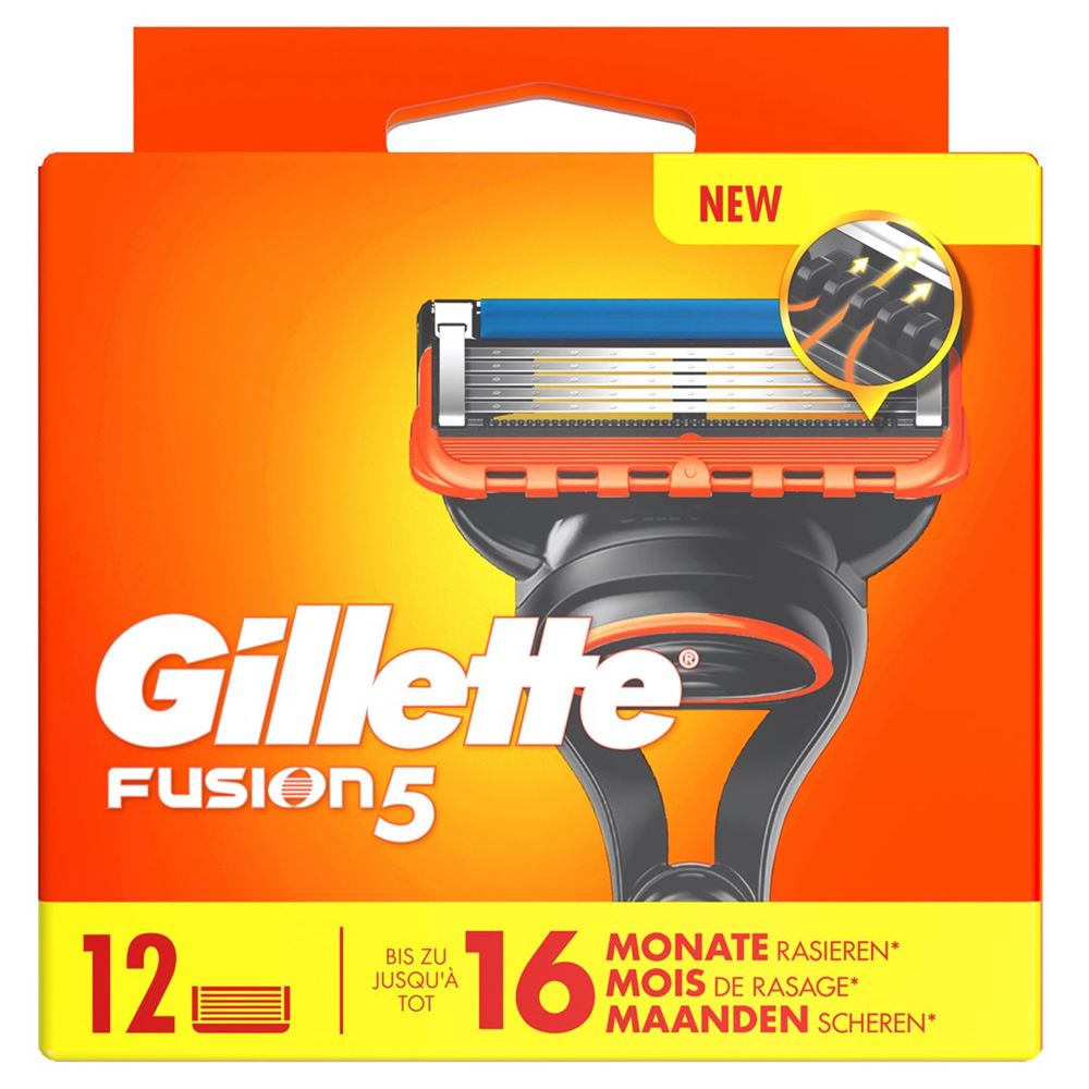 Gillette Fusion5 Systemklingen<br>12 Stück, (n)