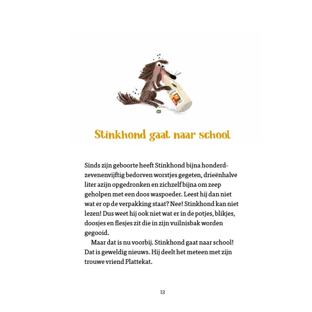 Uitgeverij lannoo de dikke stinkhond