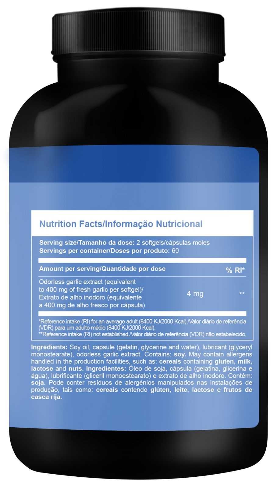 Zumub Alho Inodoro 60 Cápsulas Softgel