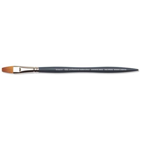 WINSOR & NEWTON™ Professional Synthetik-Aquarellpinsel, Zobelhaar Imitation, „One Stroke“