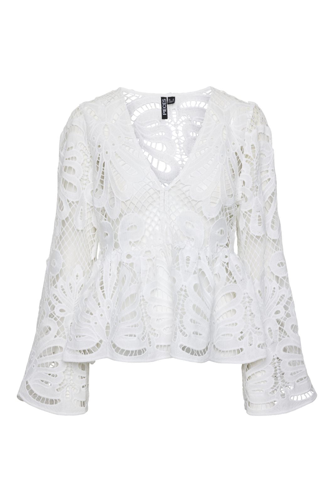 Pieces Pcwinsta Ls V-Neck Top