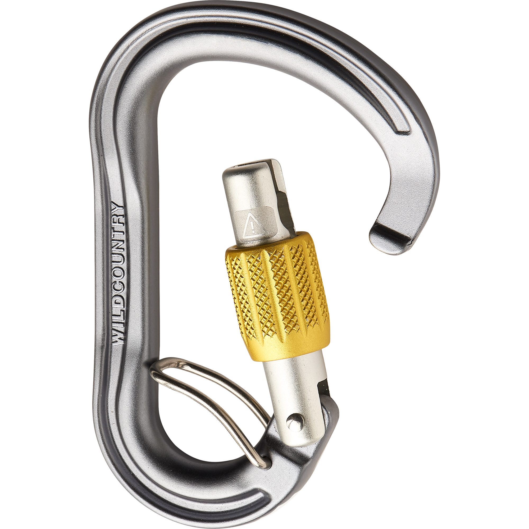 Wild Country Xenon HMS Screwgate Belay Schraub-Karabiner grau