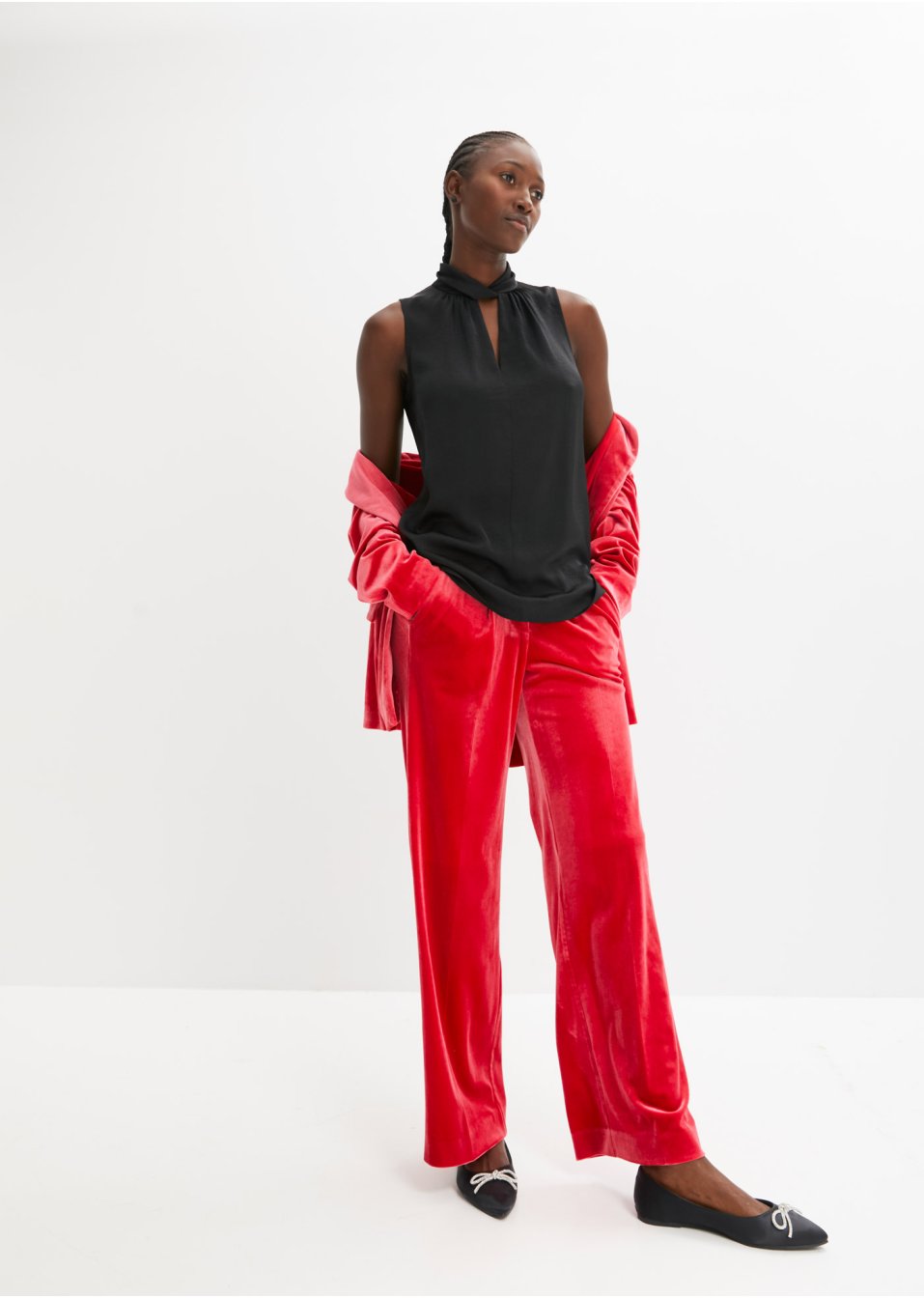 Top en satin