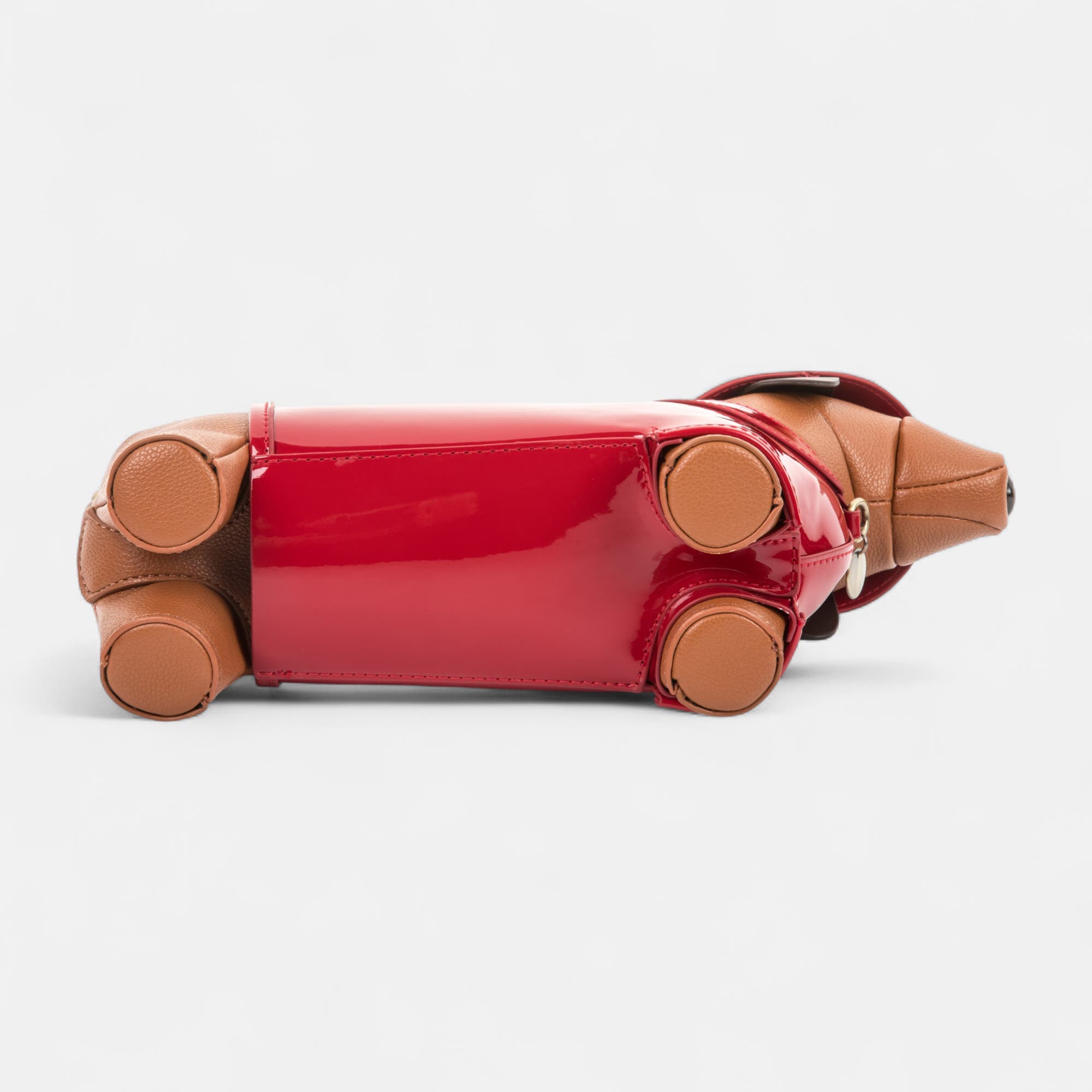 Sac bandoulière teckel rouge