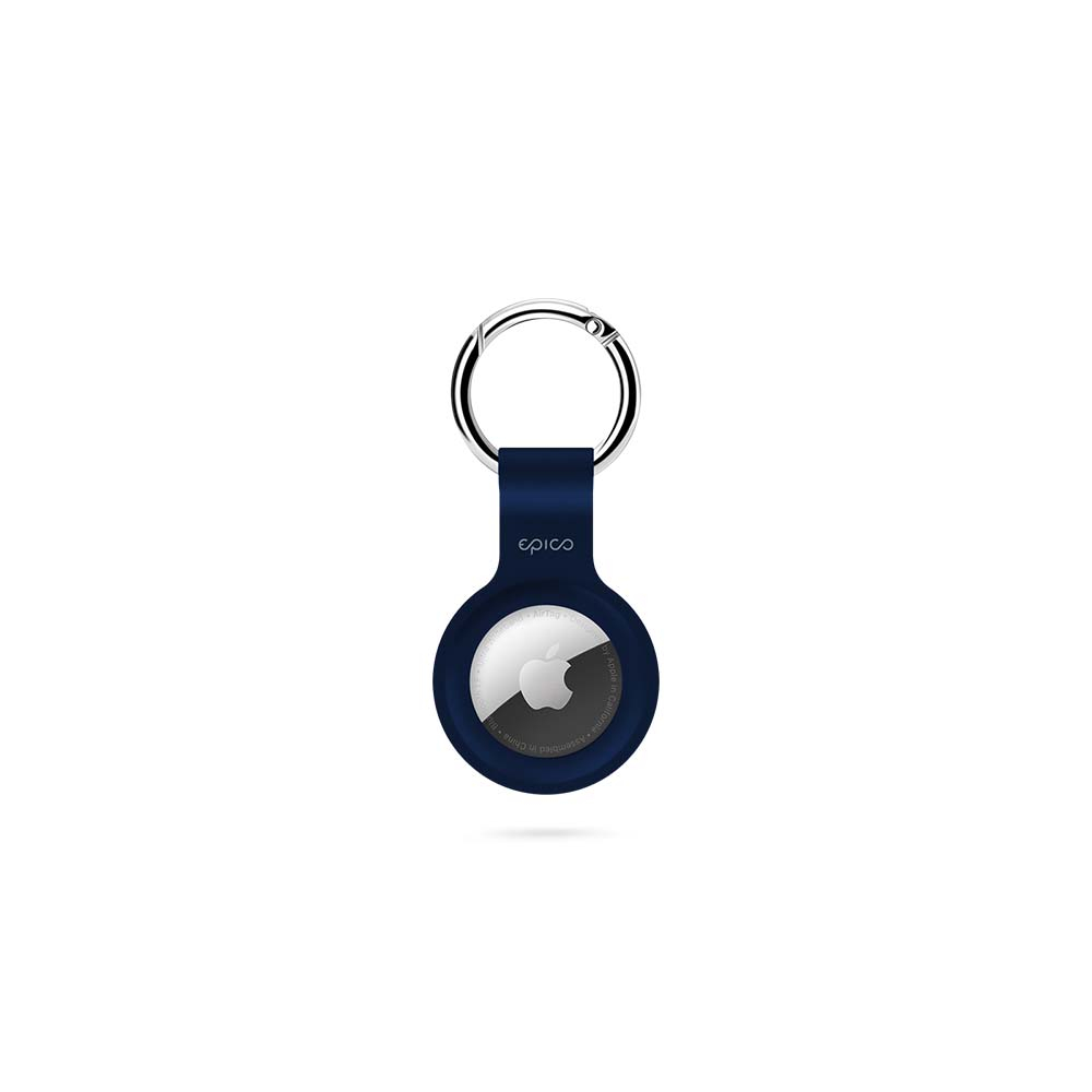 (4er Set) Apple AirTag Anhänger Silikon Case Hülle Schlüsselanhänger mit Schlüsselring (9910101300002)