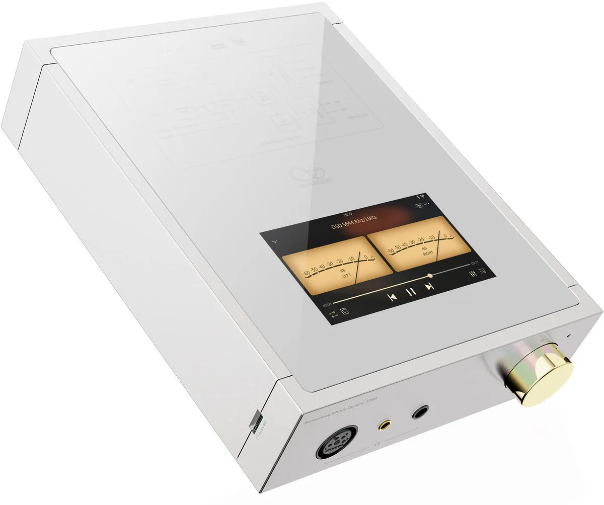 Shanling EM5 Streaming Music Center Silver Lecteurs réseau audio