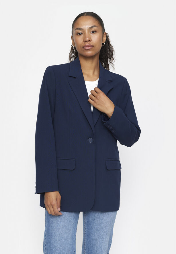 Soft Rebels SRVilja Loose Blazer Total eclipse
