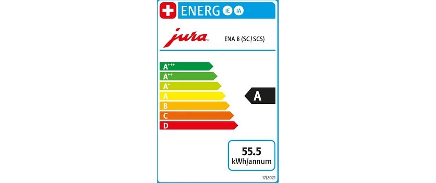 Kaffeevollautomat ENA 8 Full Metropolitan Black (SC)<br>Zweitassen-Vollautomat für 15 verschiedene Kaffee- und Milchgetränke