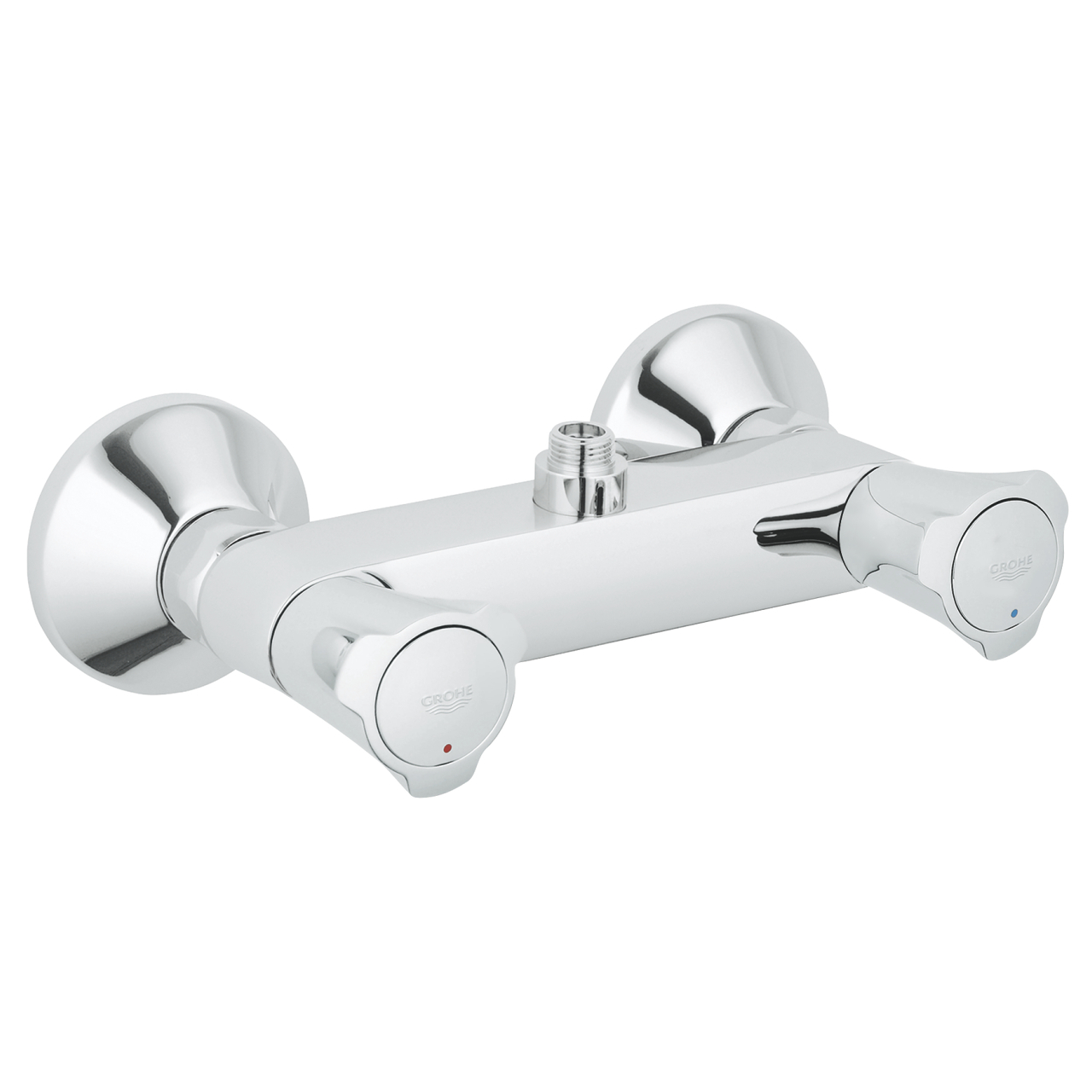 Grohe Costa-L douchekraan z. omstel z. koppelingen m. bovenaansluiting HOH=15cm chroom