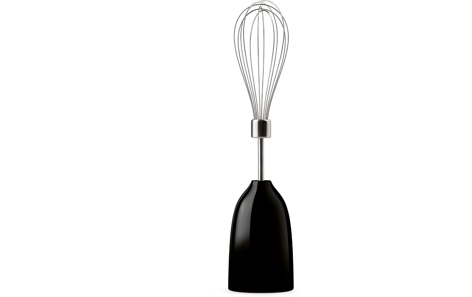Stabmixer HBF03 WhEU Schwarz<br>Stufenloser Stabmixer im Retro-Look