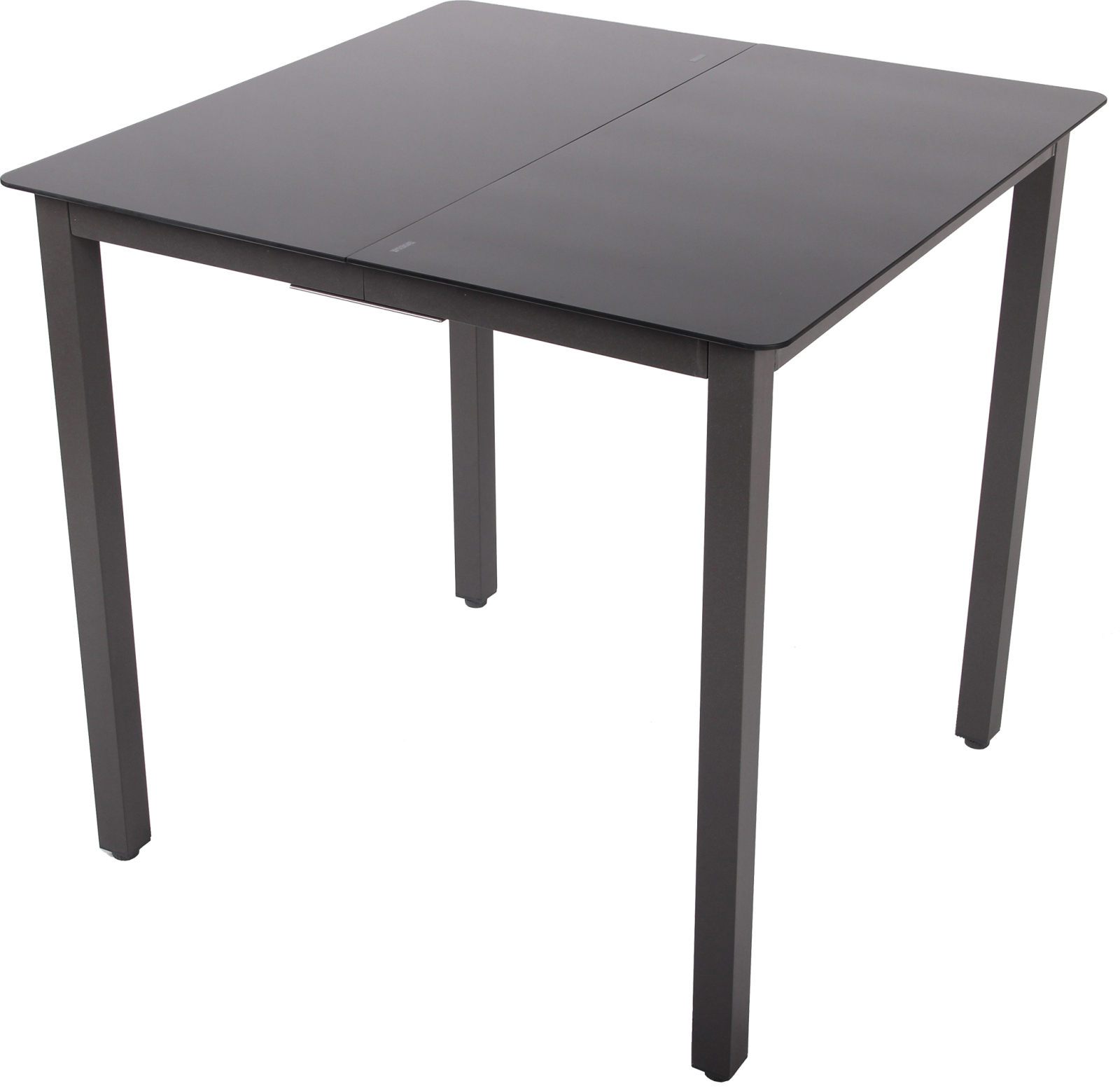 3-teilige Sitzgruppe - anthrazit - Aluminium