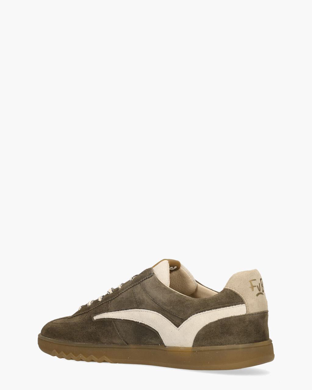 Floris Van Bommel De Zaler 01.14 Groen Herensneakers