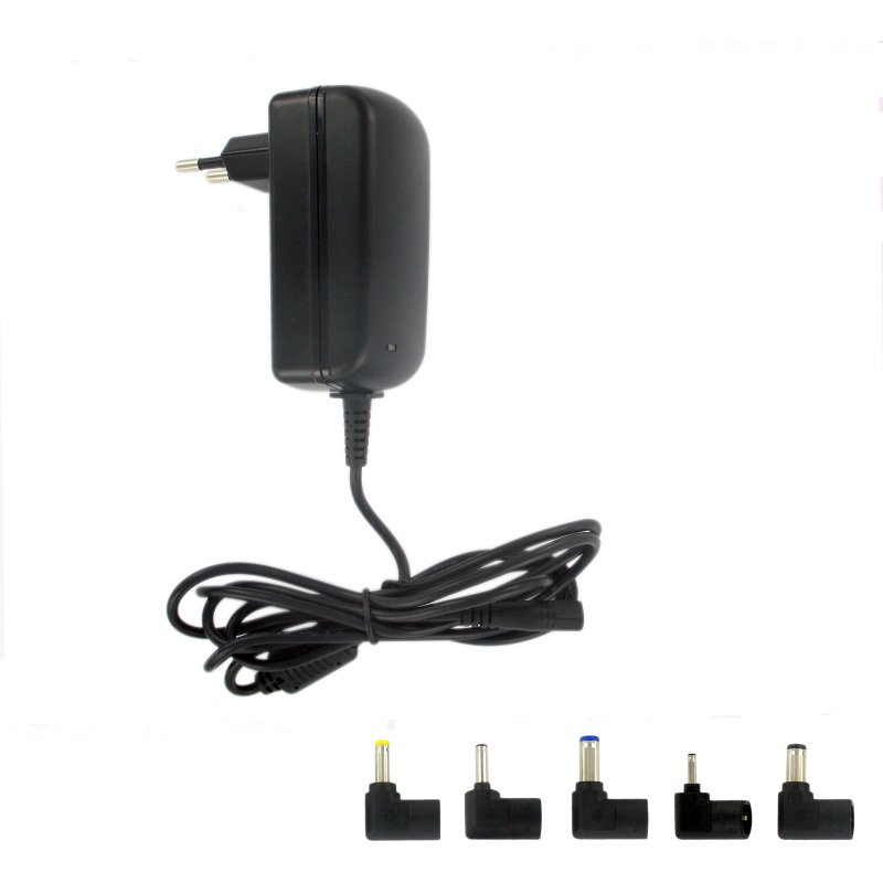 DLH Alimentation secteur multivoltage universelle 2.25A - tension réglable 3/4.5/5/6/7.5/9/12V