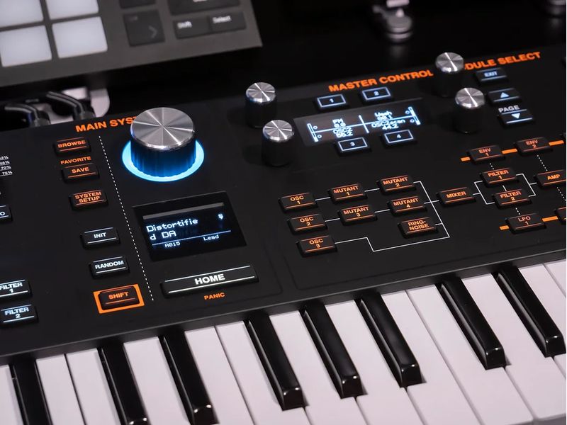ASM HYDRASYNTH Explorer Halbgewichtetes Keyboard