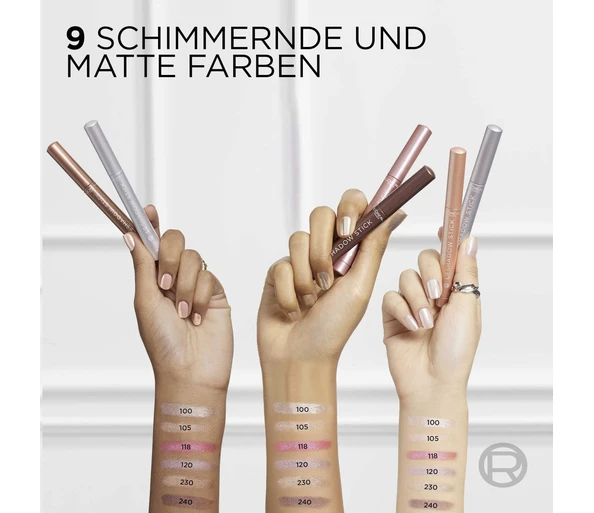 L'ORÉAL PARIS Le Shadow Stick Lidschatten Stick100 Ice Sparkle