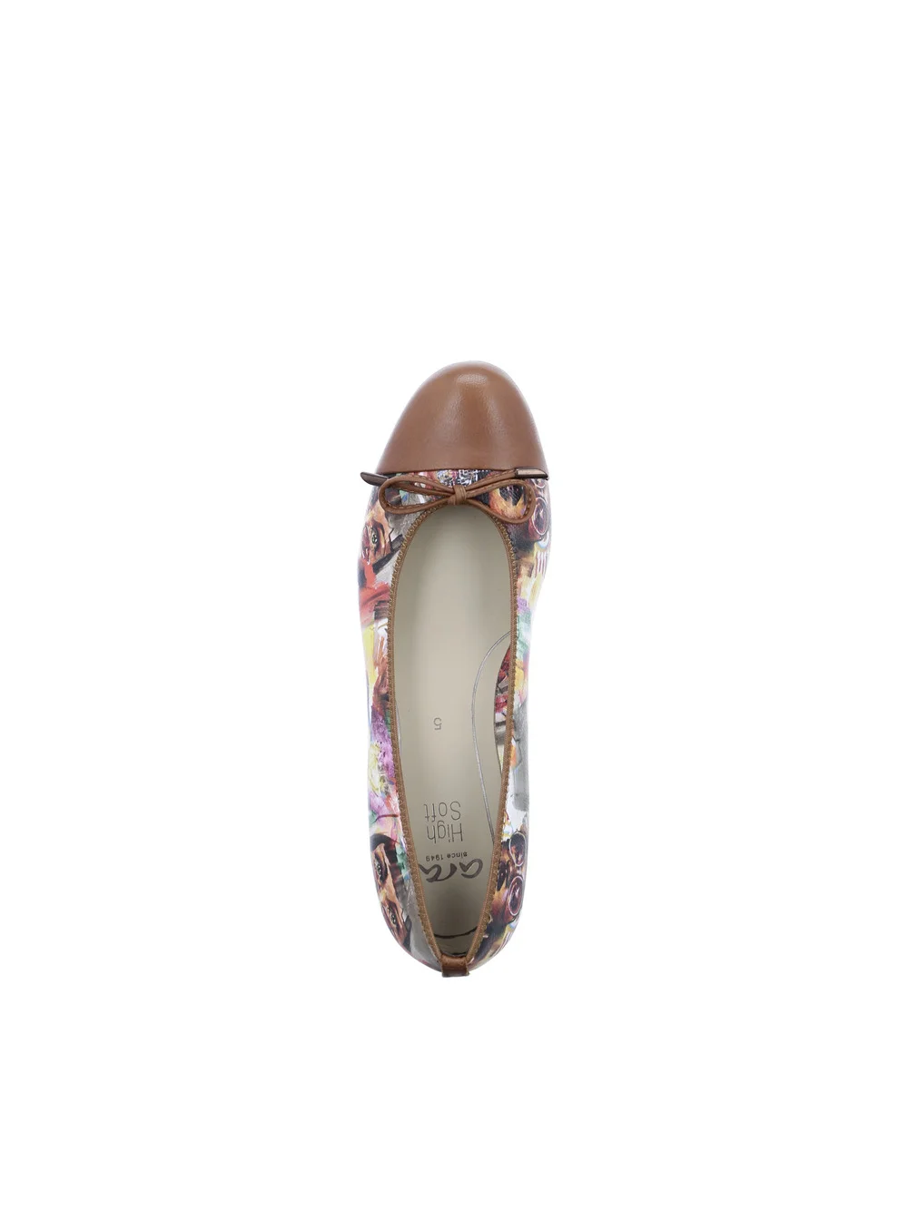 Ballerina Bari cognac