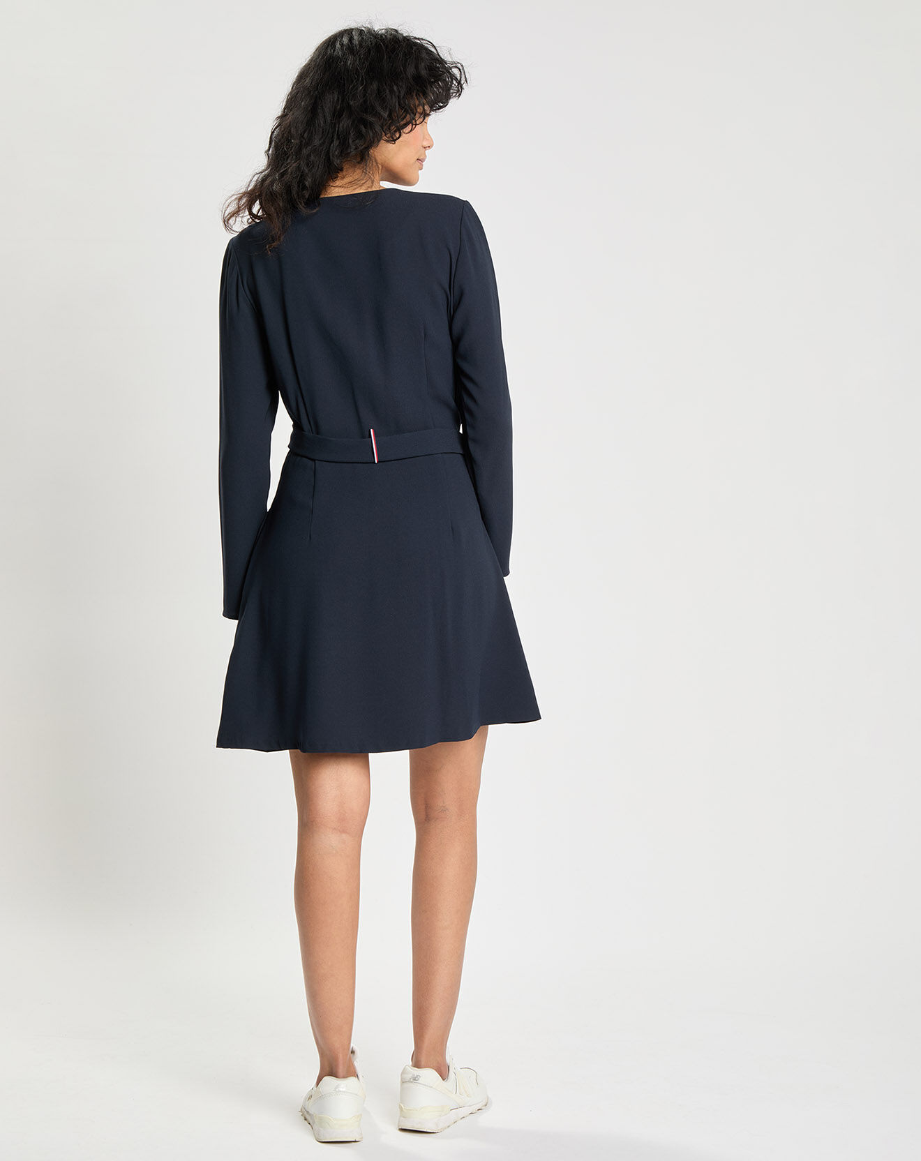 Tommy Hilfiger Robe Wrap Knee bleu marine