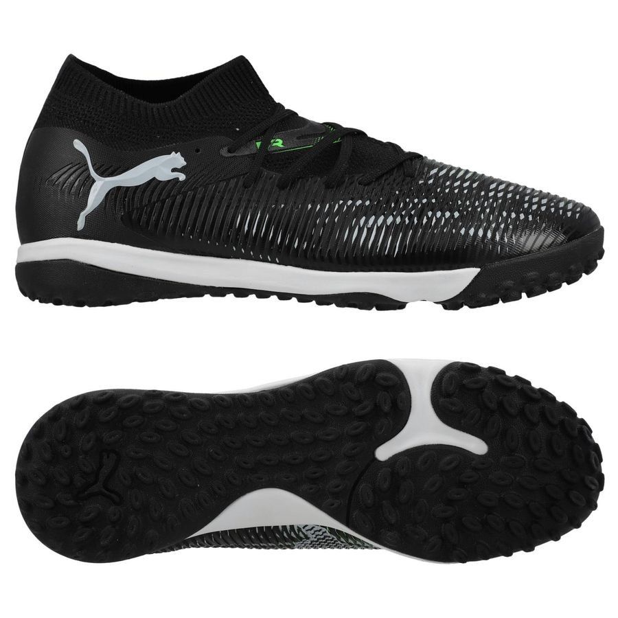 PUMA Future 8 Match TT Eclipse - Noir/Cool Light Gray/Vert
