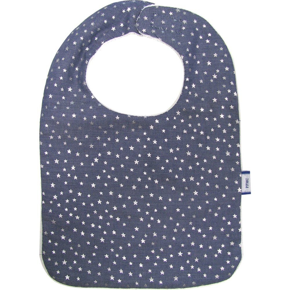 Bavoir Bébé Etoile Argent Jean