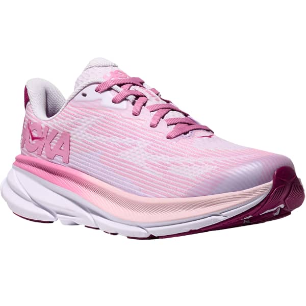 Chaussure running HOKA ONE ONE CLIFTON 9 YOUTH STARLIGHT STARLIGHT GLOW / WILDFLOWER
