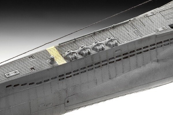 Revell - German Submarine Type Vii C/41 Ubåd Byggesæt - 1:144 - 05100