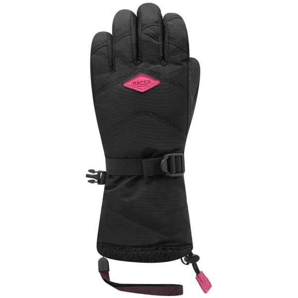 Gant de ski RACER AURORE 10 JR BLACK PINK