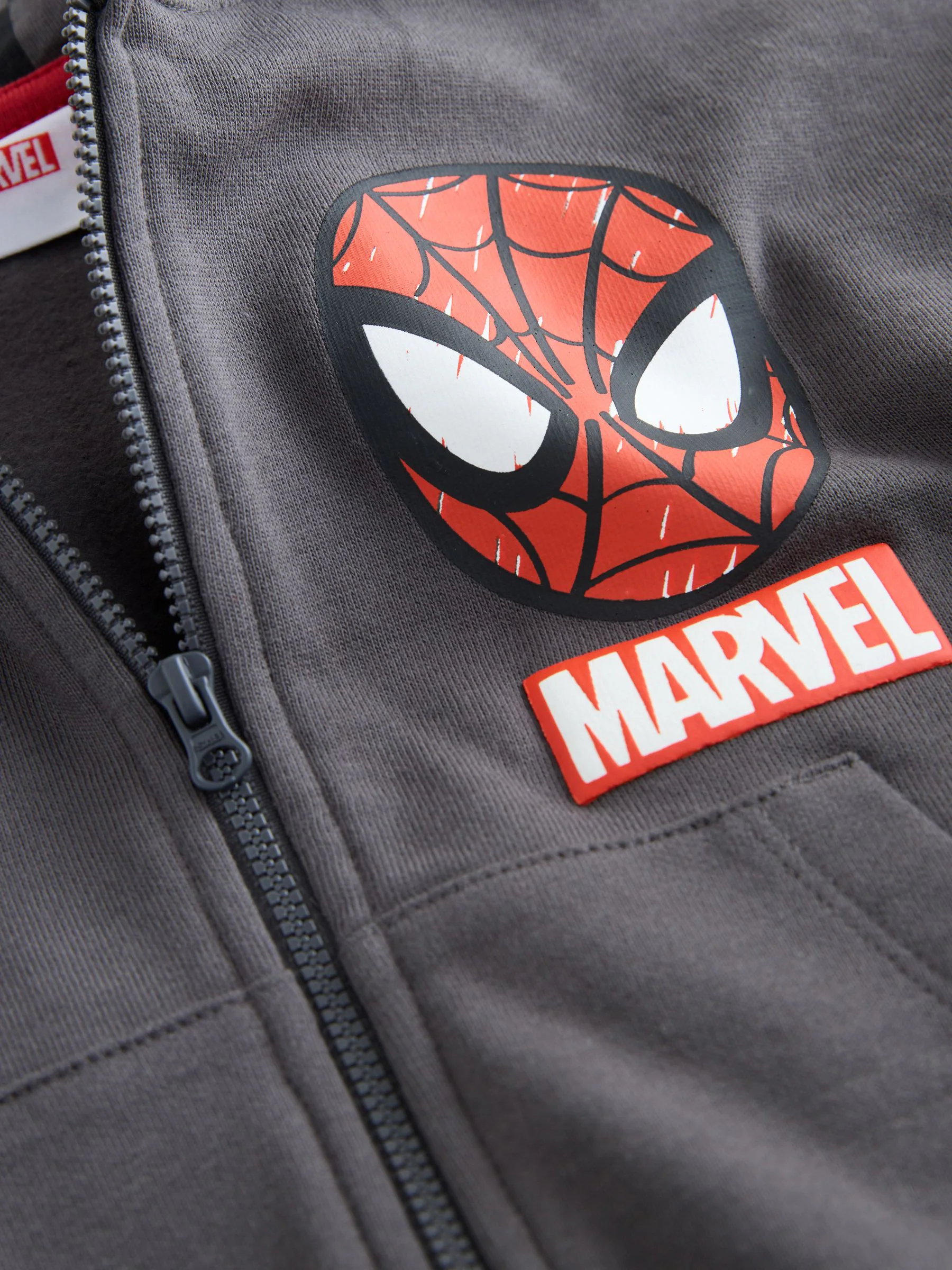 Zwart - Marvel-hoodie met ritssluiting (9mnd-8jr)