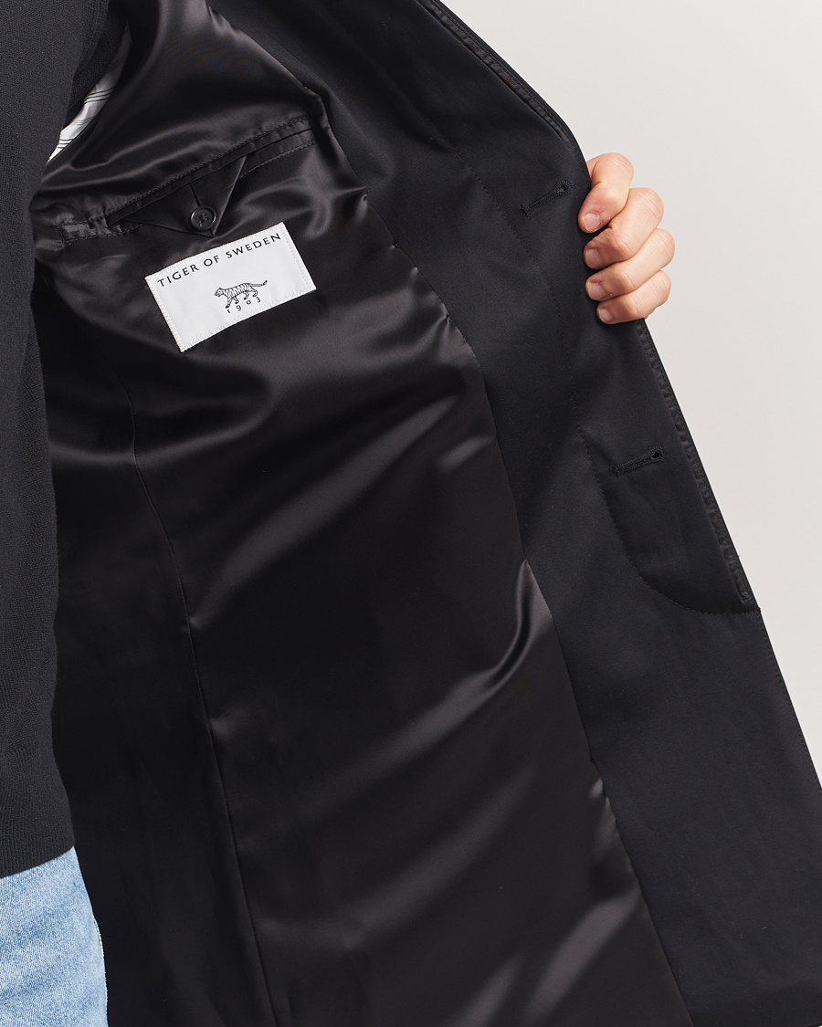 Tiger of Sweden Cane Car Coat Black