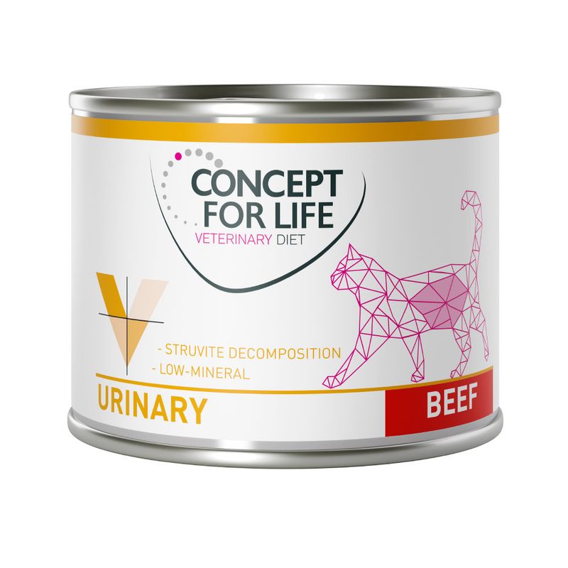 Concept for Life Veterinary Diet Urinary, bœuf