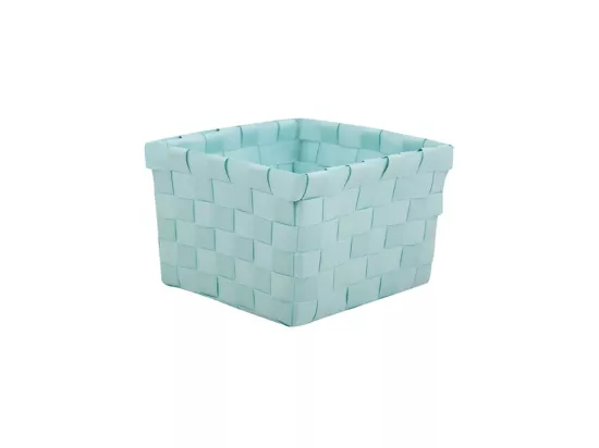 Panier de rangement 14x14x9cm Vert Pastel MSV