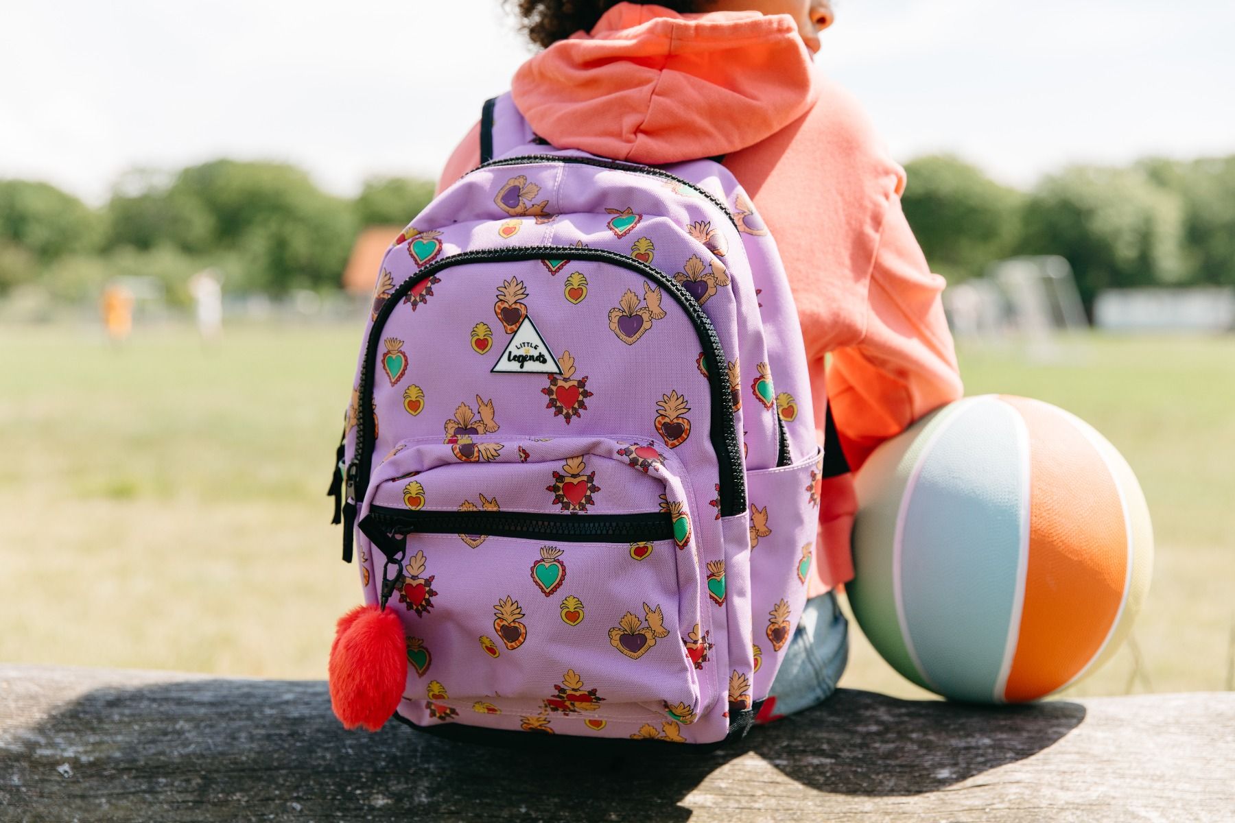 Little Legends Backpack L Milagros Heart