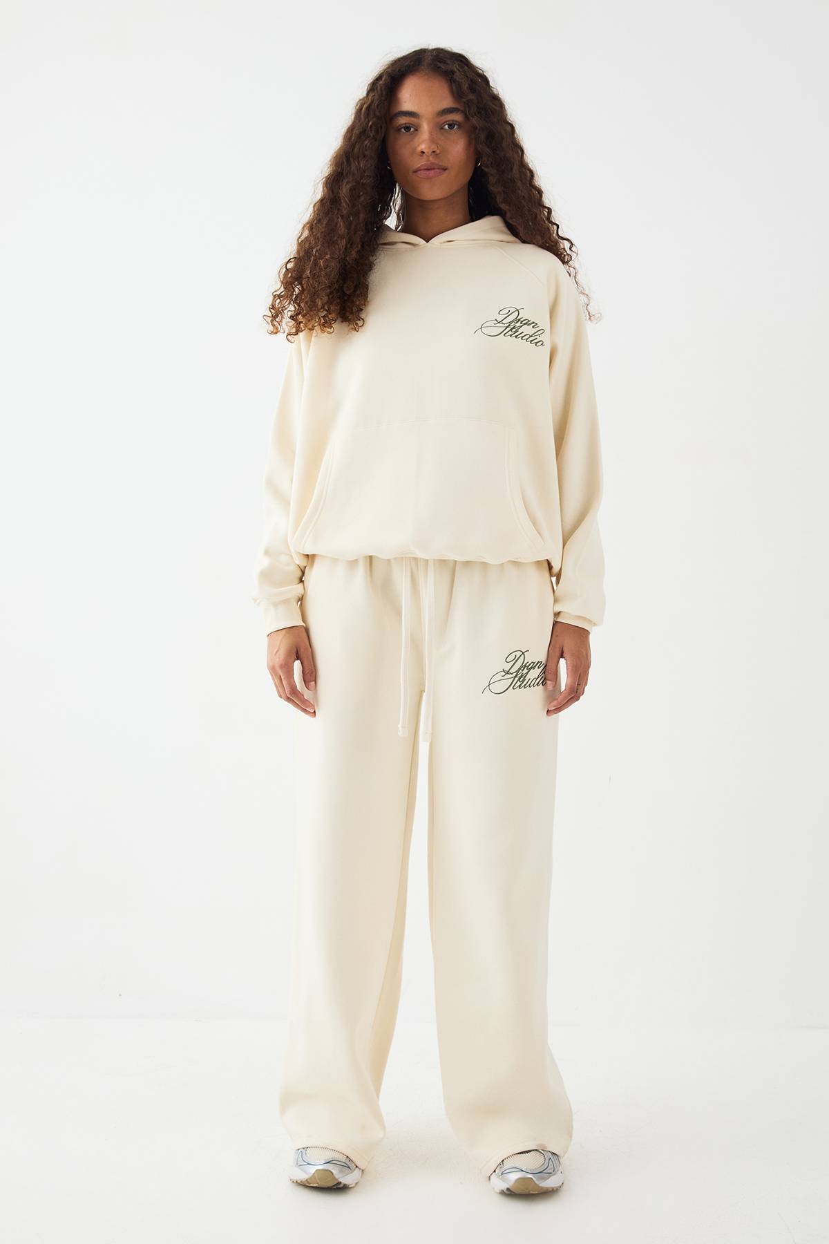 Sweat à Casynthétiqueche Oversized Script DSGN Studio