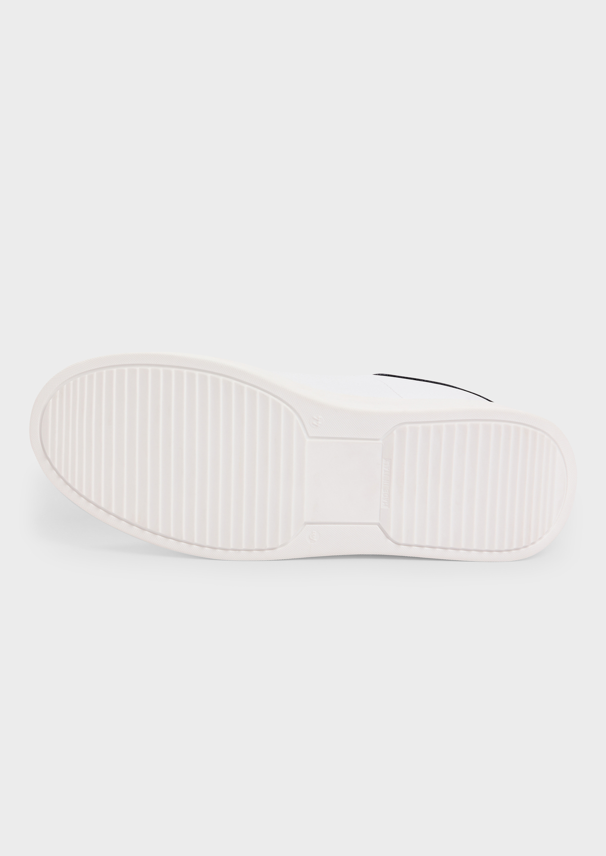 Baskets basses en cuir blanc