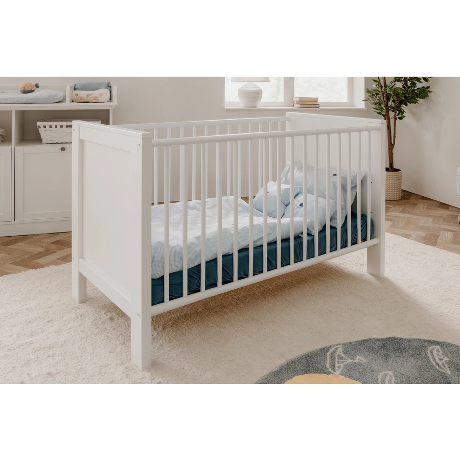 Finori Babybett Lotti 70x140 cm weiß Weiß