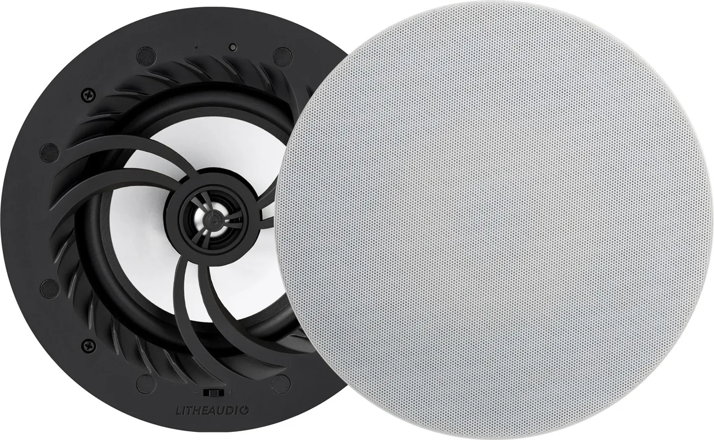 Lithe Audio WiFi IP44 Ceiling Speaker (v2)   Passive Enceintes encastrables