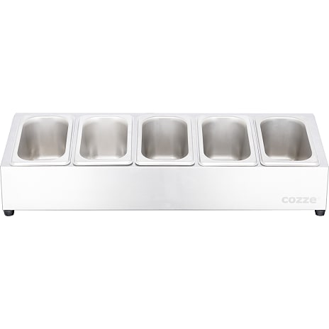 Cozze toppingstation 5 rum