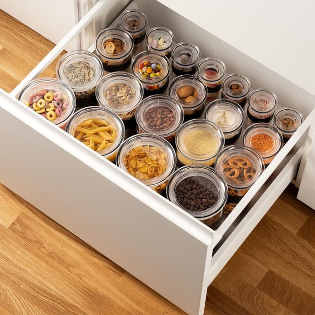 Bodum Opbevaringskrukke sæt 4 x 0,25 / 3 x 0,6 / 3 x 1L / 2 x 2L PRESSO