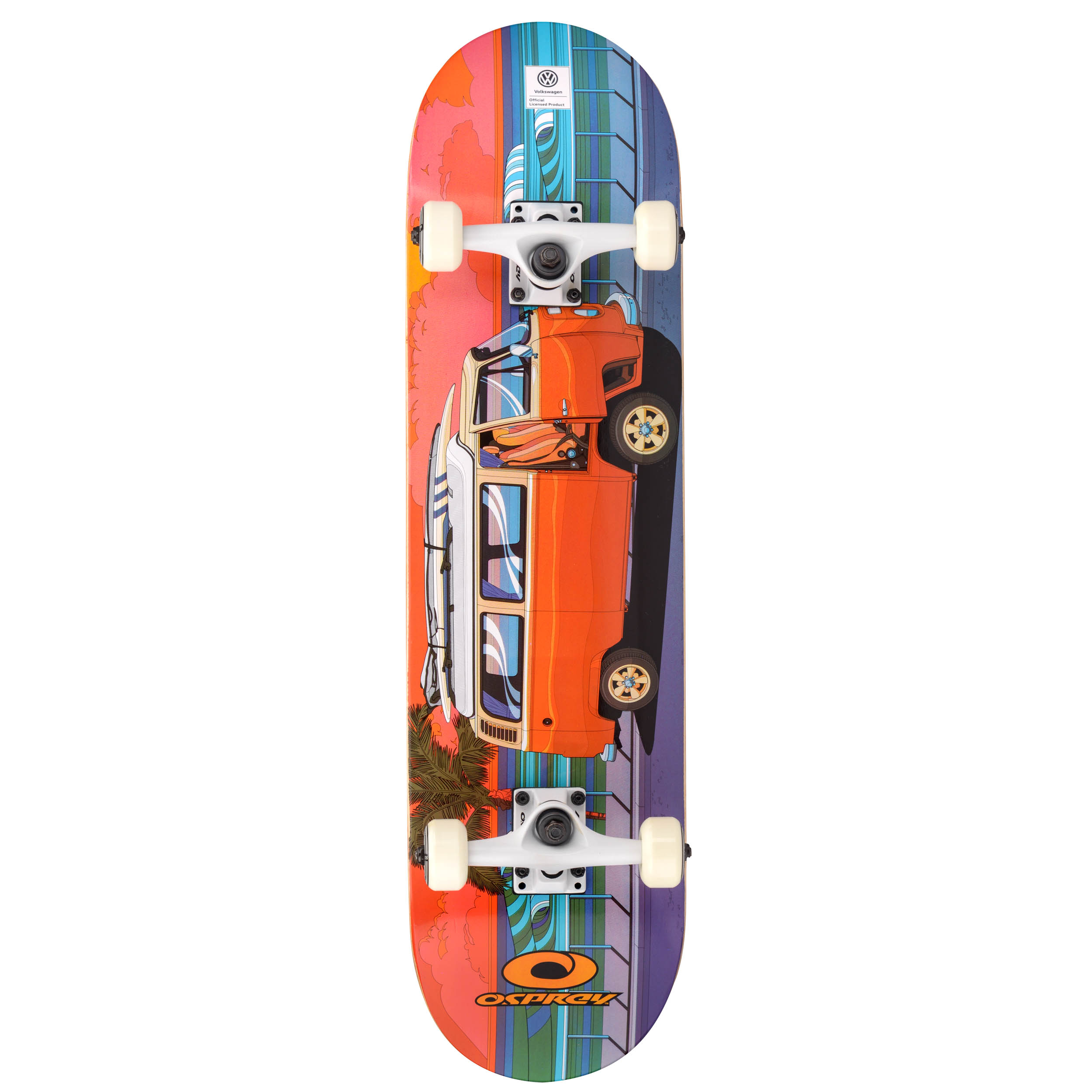 Volkswagen Sunset Classics Double Kick skateboard