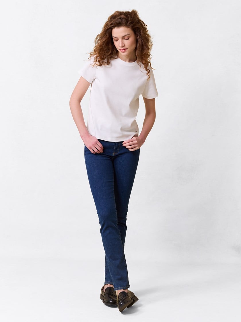 Ine straight jeans Stonewashed