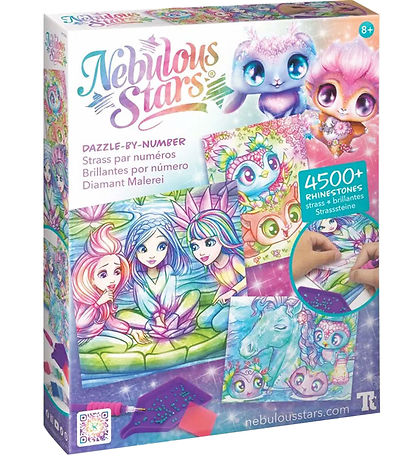 Nebulöse Sterne Kreatives Spielset - Blenden-Stadt-Nummer - Rain