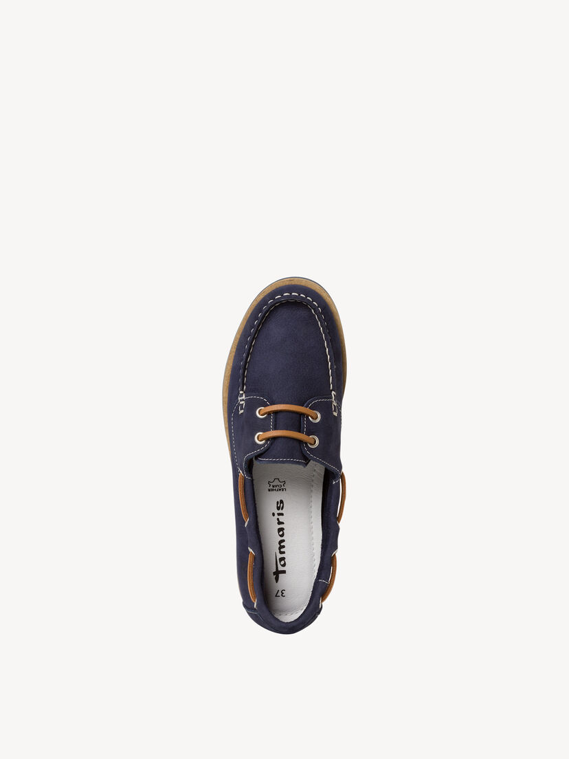 Leren Mocassin - blauw