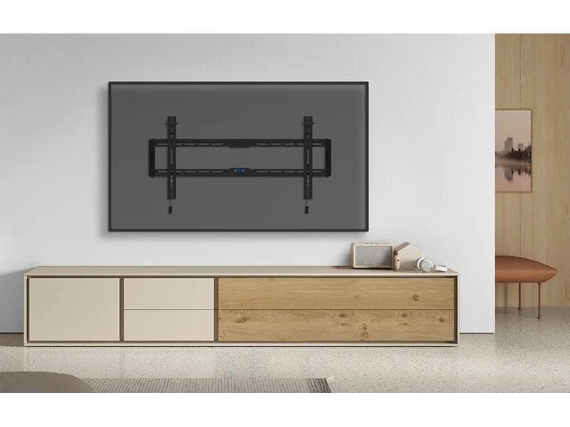 NEOMOUNTS Wandhalterung WL35-550BL18 Schwarz Stabile und neigbare Wandhalterung für 43-86
