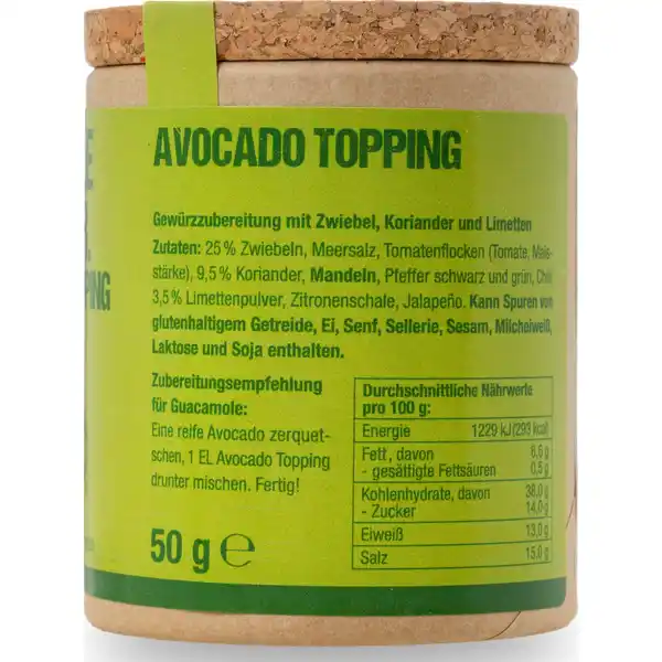 Gewürz - Avocado Topping
