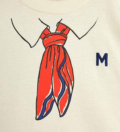 Mini Rodini T-Shirt - Schal - Offwhite