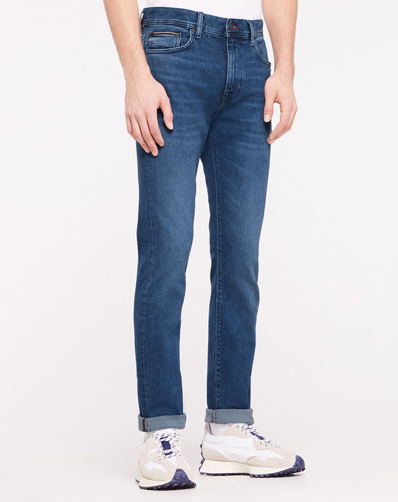 Tommy Hilfiger Jean slim Bleecker Pstr Cedar bleu